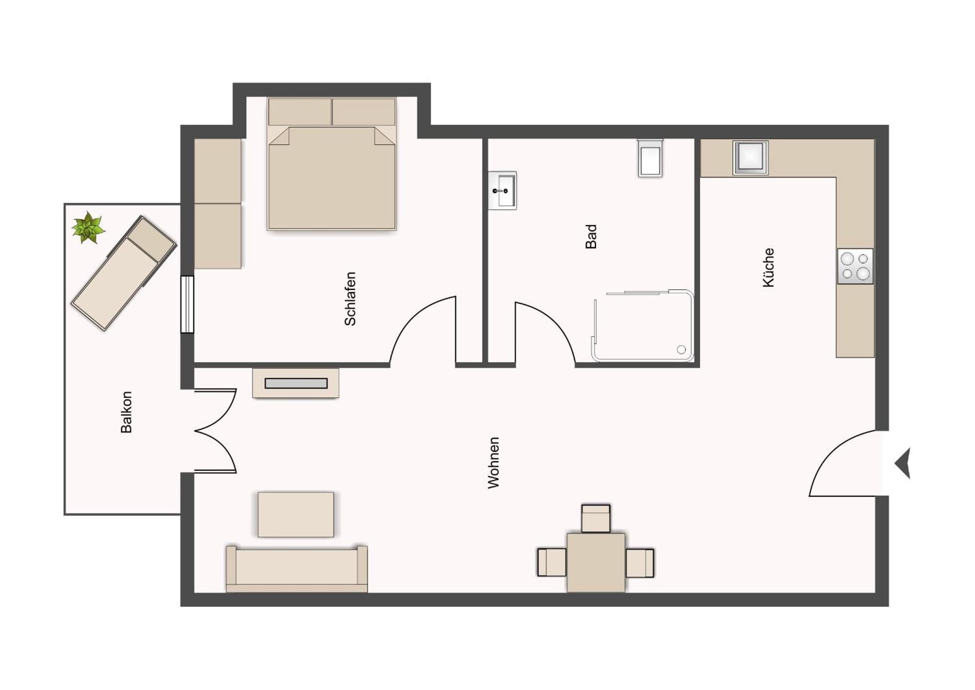 Gaestehaus Zum Thoma Кройт Номер фото